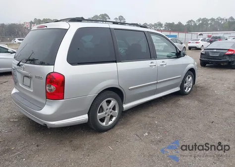 2003 Mazda Mpv Es/Lx/Lx-Sv z USA, uszkodzony, nr VIN JM3LW28J830343543